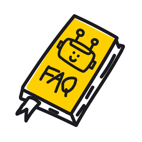 FAQ chatbot template - ready-tu-use ChatBot.com template icon