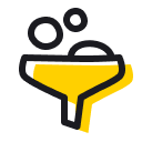 Lead generation chatbot template - ready-tu-use ChatBot.com template icon