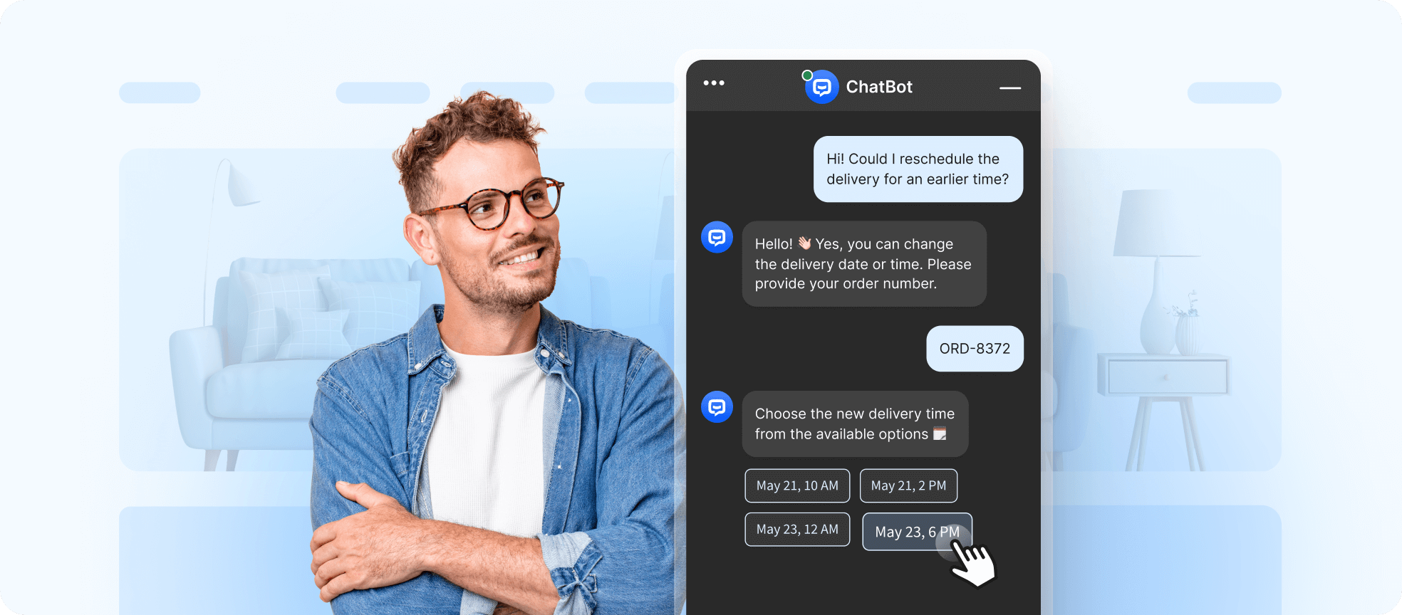 Chat Widget for ChatBot.com