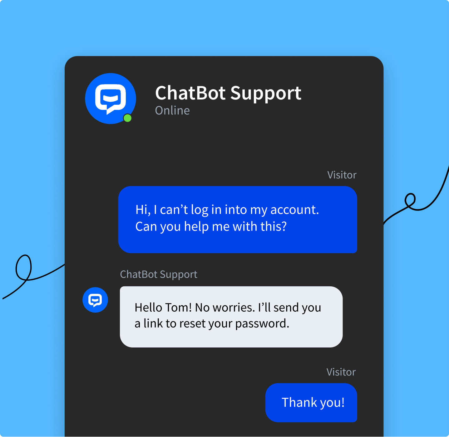Chat Widget for ChatBot.com