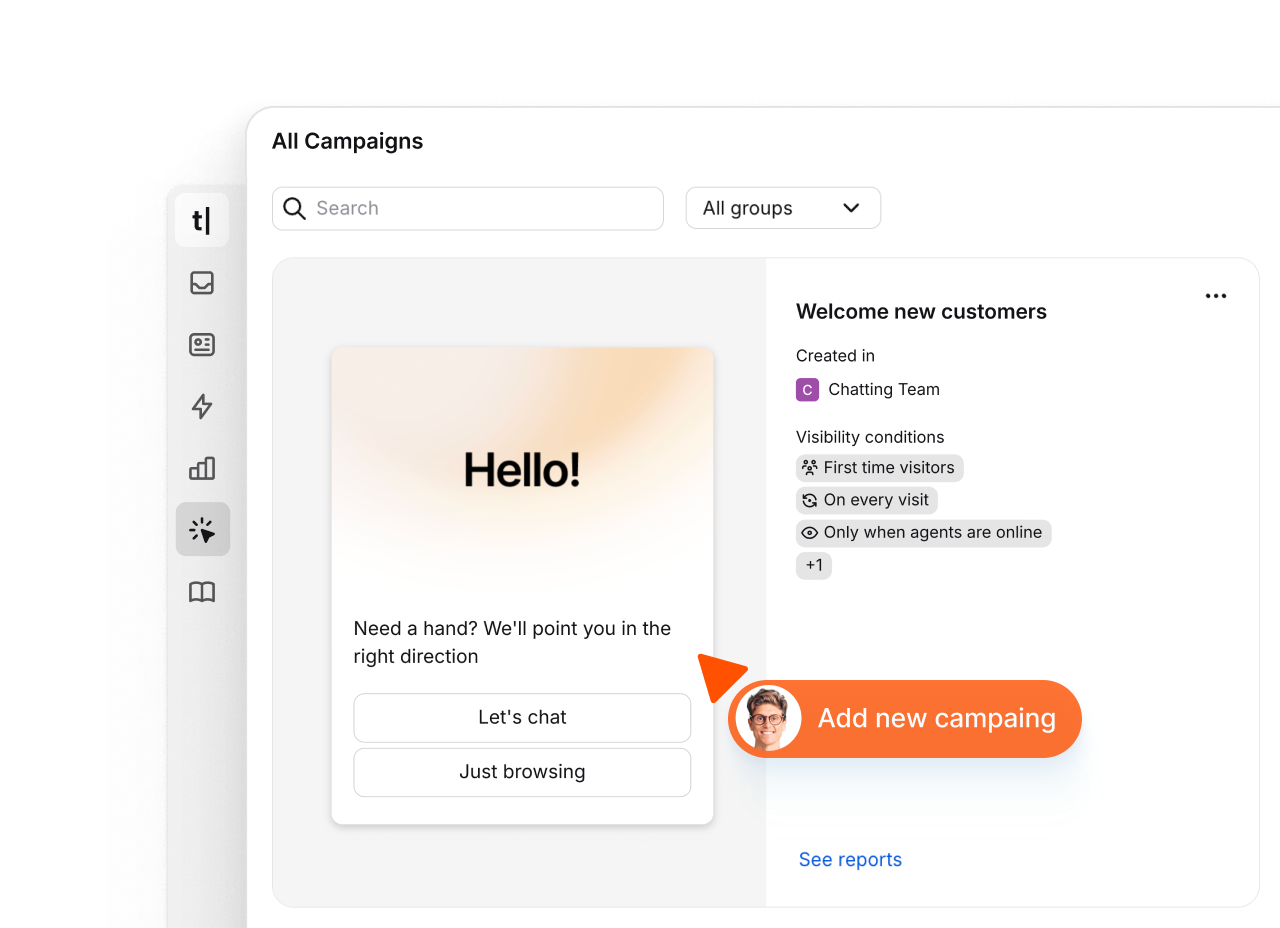 Education chatbot campaign dashboard for student engagement and campus outreach
