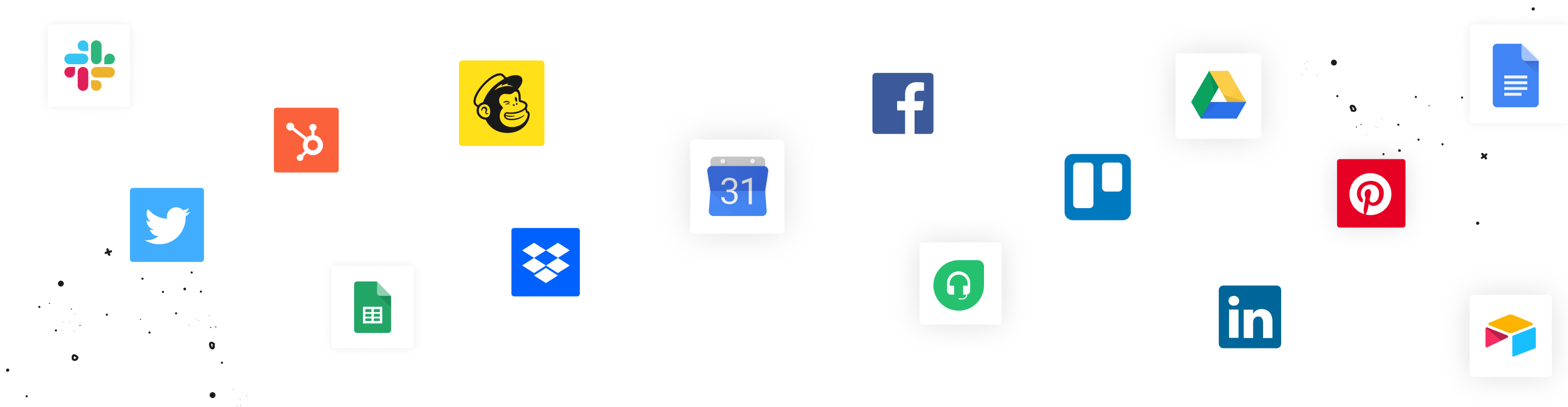 Apps and tools available with the ChatBot Zapier integration